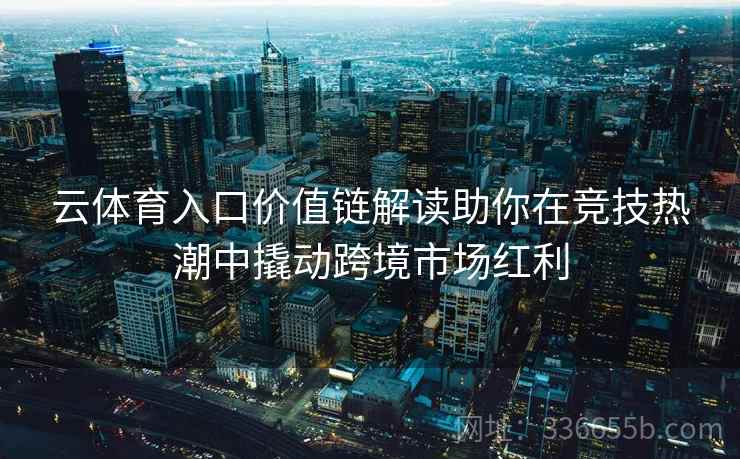 云体育入口价值链解读助你在竞技热潮中撬动跨境市场红利
