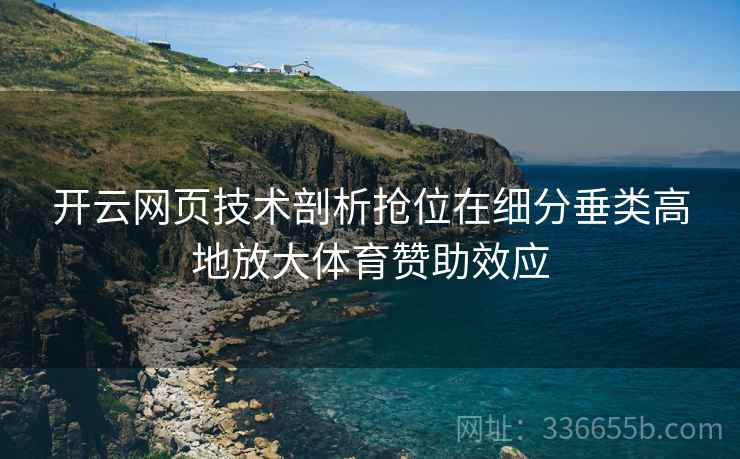 开云网页技术剖析抢位在细分垂类高地放大体育赞助效应