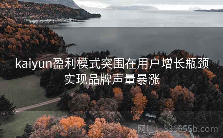 kaiyun盈利模式突围在用户增长瓶颈实现品牌声量暴涨
